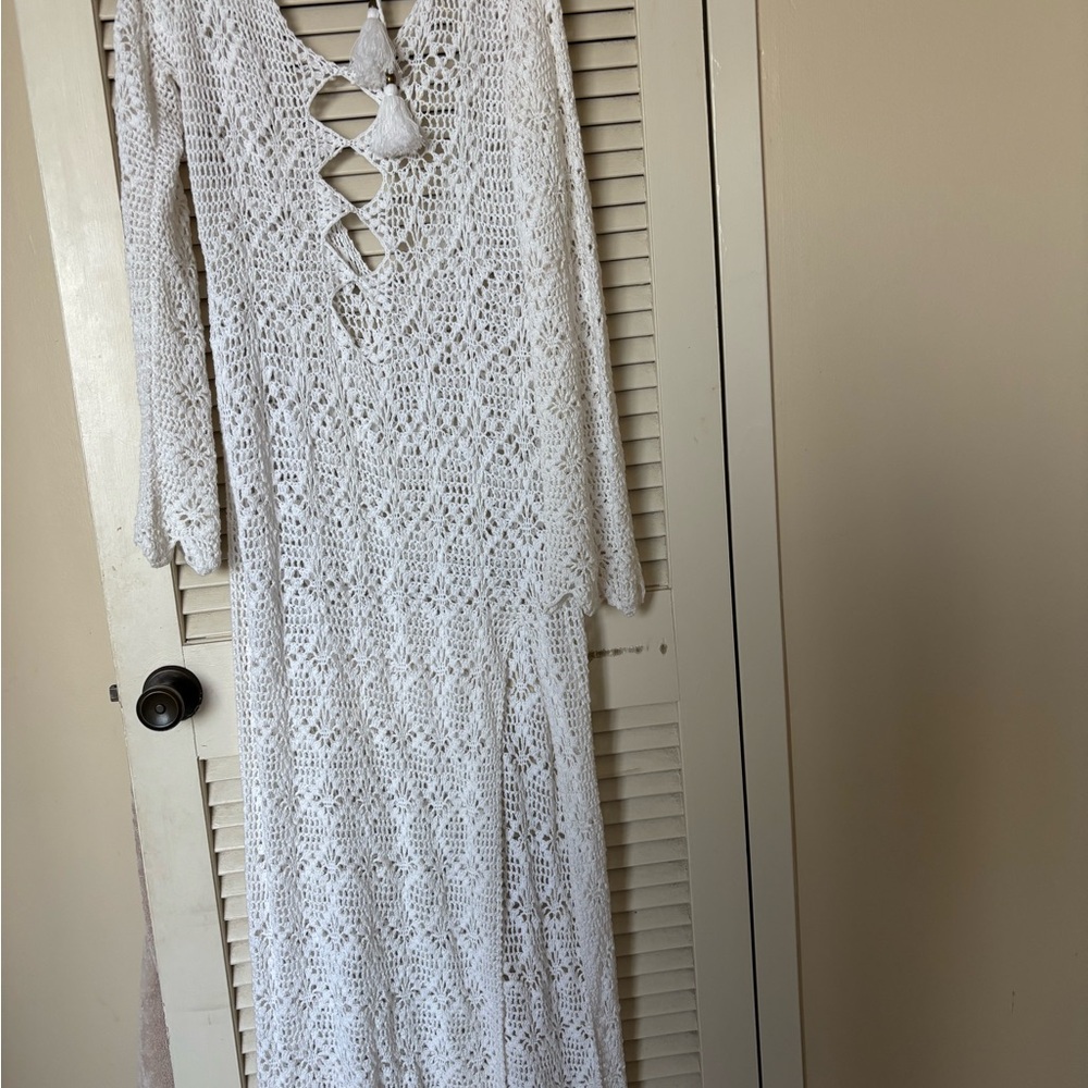 Tularosa Tarik Maxi Dress in White